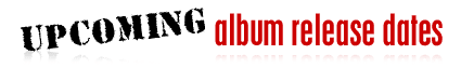 JfH Album Release Dates