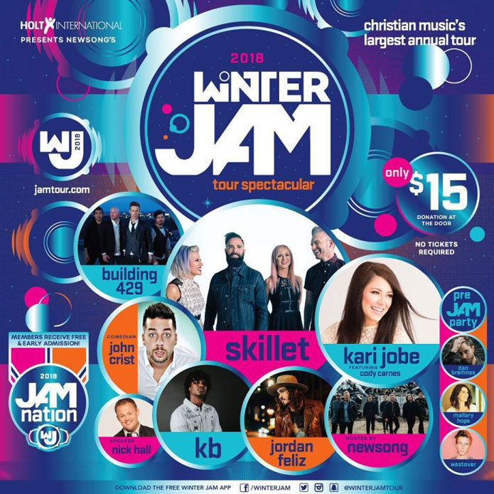 Jesusfreakhideout.com Concert Reviews and Photos: Winter Jam Tour 2018