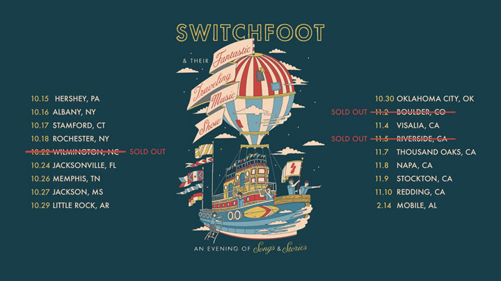 Switchfoot and Their Fantastical Traveling Music Show
