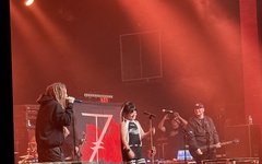 Zahna with Brian 'Head' Welch