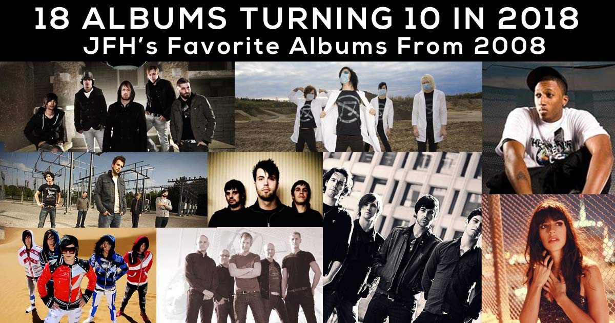 18 Albums Turning 10 in 2018