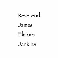 Reverend James Elmore Jenkins