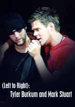 Tyler and Mark in concert October 28, 2001