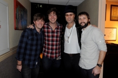 Dave Barnes, Matt Wertz, Big Kenny and Brandon Heath