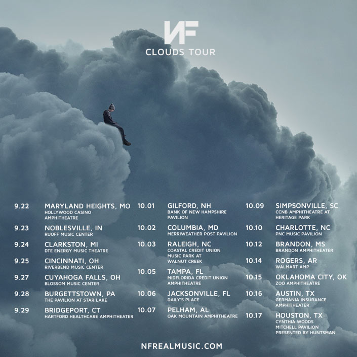 JFH News NF Announces 2021 North American "Clouds" Tour