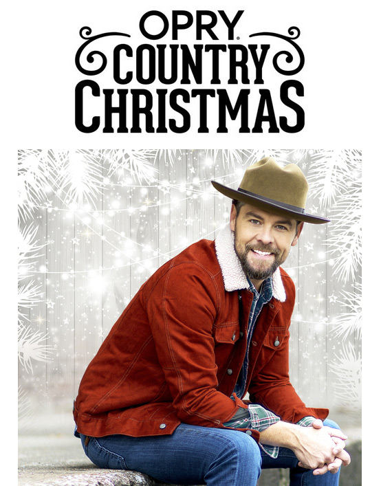 Jason Crabb Helps Kick Off Opry Country Christmas, a New Holiday Tradition at the Grand Ole Opry, This Sunday!