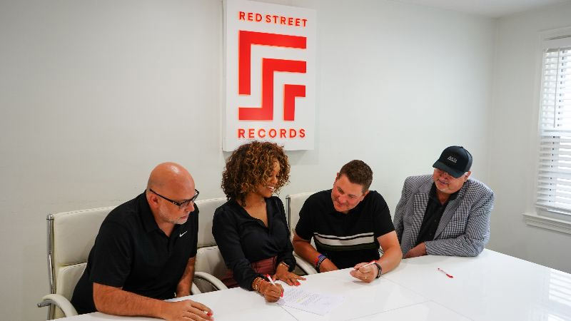 The Voice Top 4 Finalist Spensha Baker Signs with Red Street Records