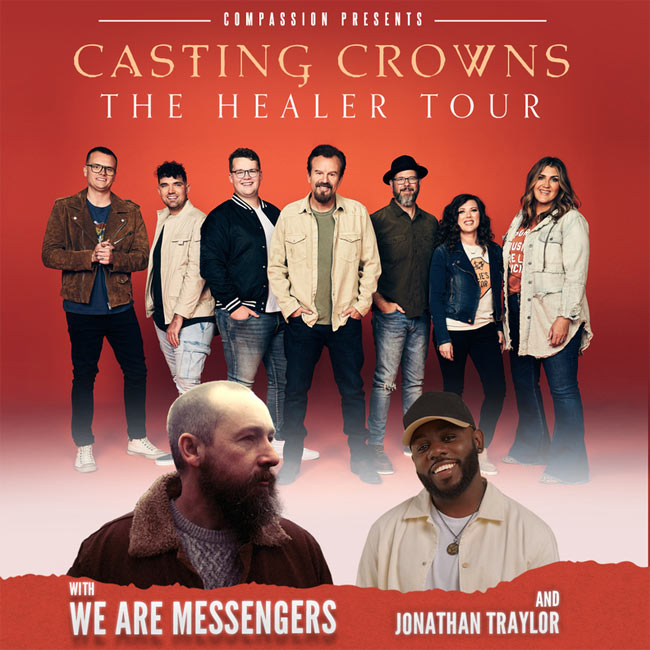 Casting Crowns Announce 24-City 'Healer Tour'