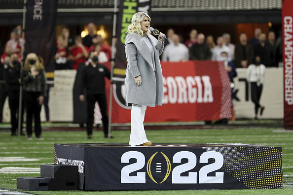 Natalie Grant 'Reunited All Of America' with Show-Stopping Version of National Anthem Before 2022 College Football Playoff National Championship Game