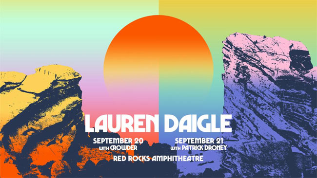 Lauren Daigle Returns to Red Rocks for First Time Since 2019