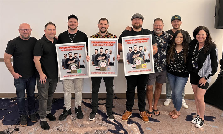 7eventh Time Down's 'God is on the Move' Goes Gold