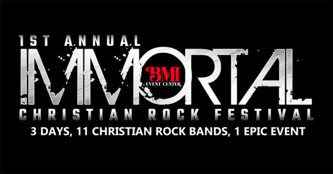 IMMORTAL Rock Festival To Debut In Versailles, OH, Sept 2 - 4 border=