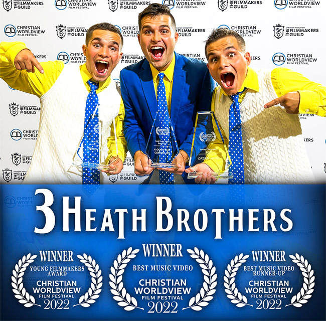 3 Heath Brothers Release 'Into The Deep' Music Video, Win at Film Festival