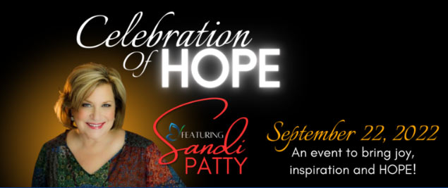 Acclaimed Vocalist Sandi Patty to Perform at Fresh Hope for Mental Health's 'Celebration of Hope'