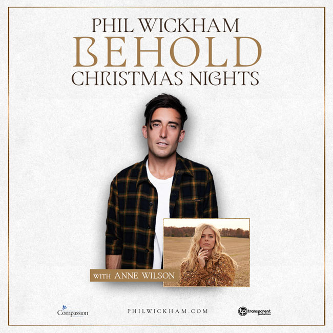 Worship Leader Phil Wickham Releases New Christmas Song and Announces Christmas Tour