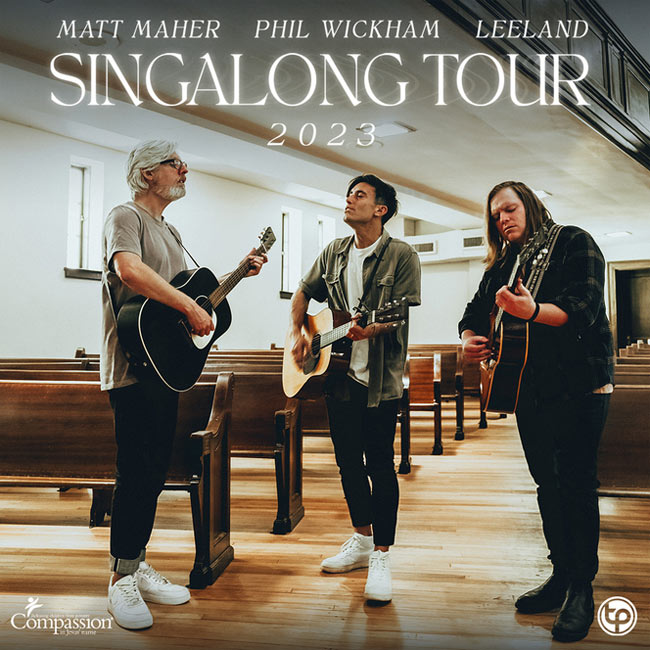 Phil Wickham and Transparent Productions Announce Nationwide Singalong Tour