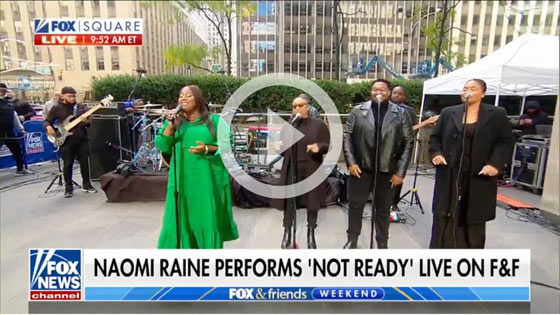 Watch Naomi Raine's Solo National TV Debut