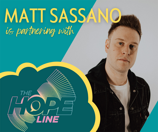 Matt Sassano Launches Mental Health Initiative with TheHopeLine