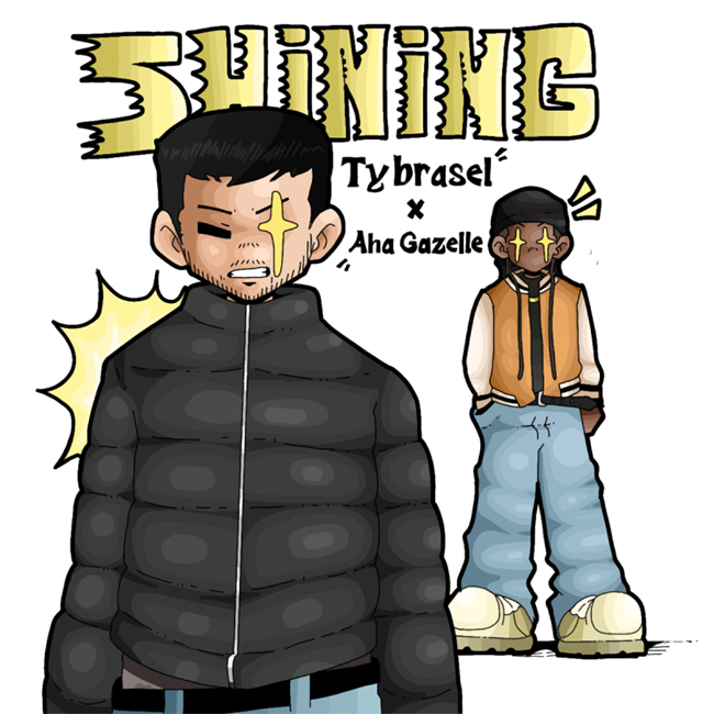 Ty Brasel Releases Inspirational New Single, 'SHINING (feat. Aha Gazelle)'