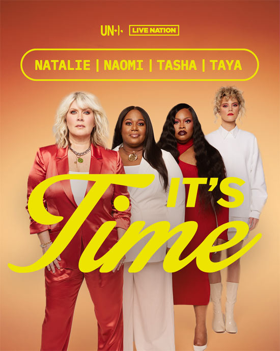 Naomi Raine, Natalie Grant, Tasha Cobbs Leonard and TAYA Announce 'It's Time Tour'