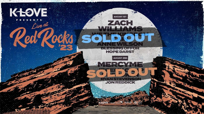 Third Annual K-LOVE Presents Live At Red Rocks Sells Out In Just Five Days