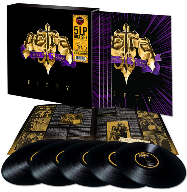 Girder Music To Release 5 Disc Vinyl Box Set for Petra 'Fifty'