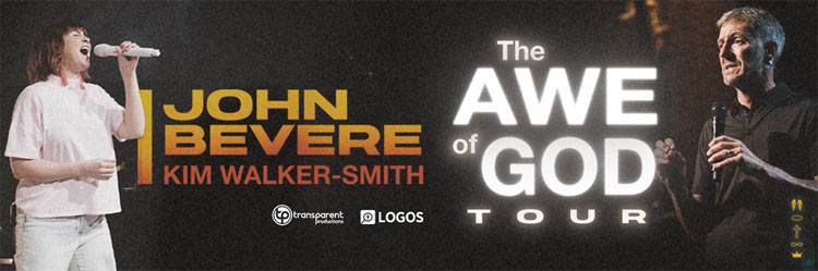 Author and Speaker John Bevere and Kim Walker-Smith Join for 'The Awe of God Tour'