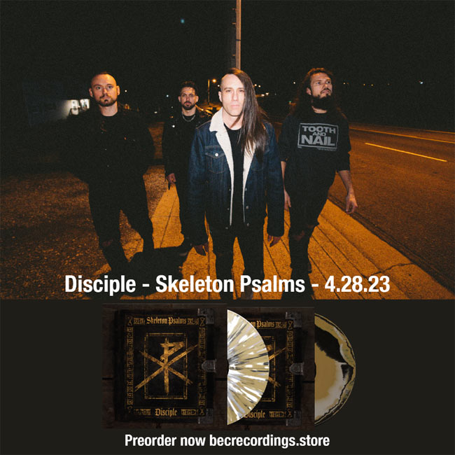 Disciple Releases New Song 'Bad Words' Alongside Preorder of Upcoming Album, 'Skeleton Psalms'
