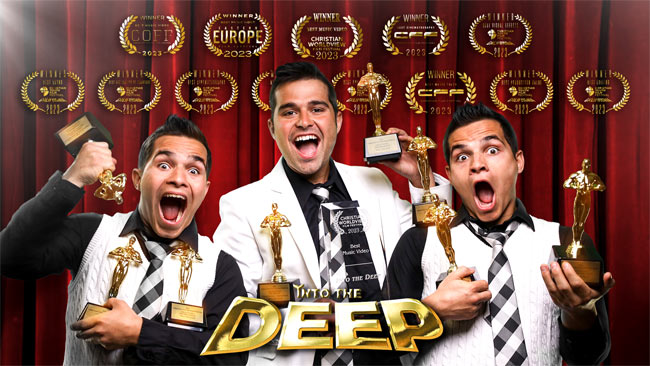 The 3 Heath Brothers Win 13 Film Festival Awards for 'Into The Deep' Music Video