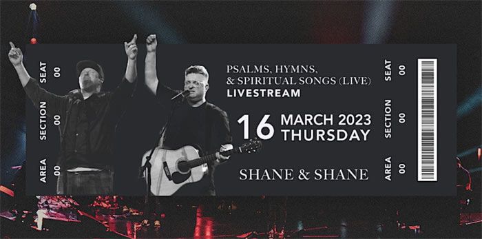 Shane and Shane Launch Live Album with Exclusive Watch Party Tomorrow