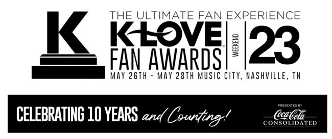 Performances Announced for This Year's K-LOVE Fan Awards