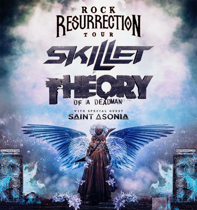 Skillet Announces Fall Rock Resurrection Tour