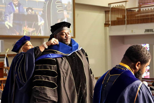 Producer, 2 Time BMI Award Winning Songwriter, and Music Director Derrick 'DStarks' Starks Receives Honorary Doctor of Sacred Music Degree