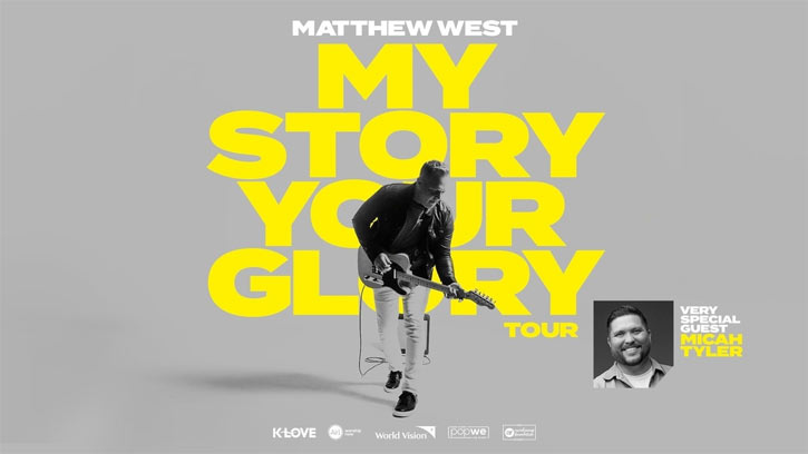 Awakening Foundation Announces Matthew West Extends His 'My Story Your Glory Tour' Into The Fall