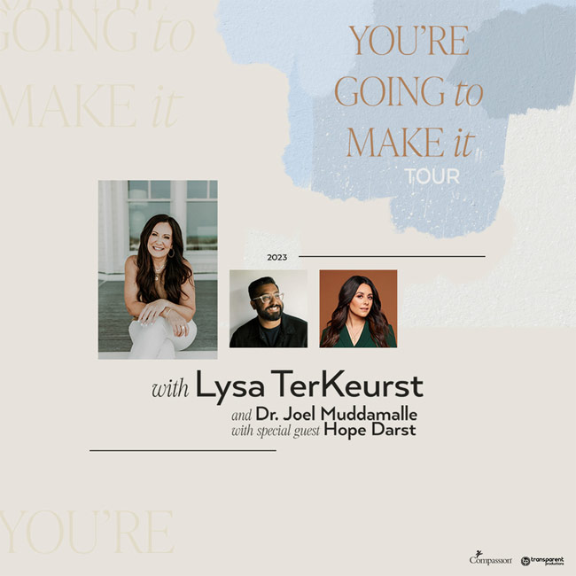 New York Times' Best-Selling Author Lysa Terkeurst Announces Fall Tour with Hope Darst