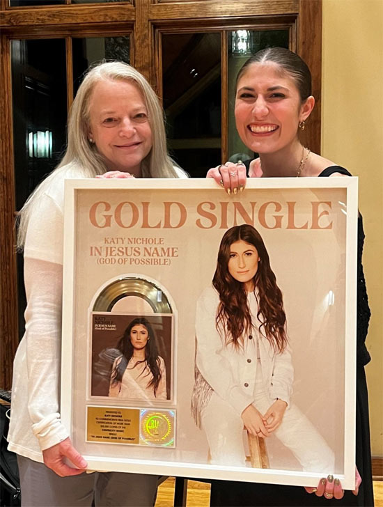 Katy Nichole's Record-Breaking Debut Single 'In Jesus Name (God Of Possible)' Is RIAA Certified Gold