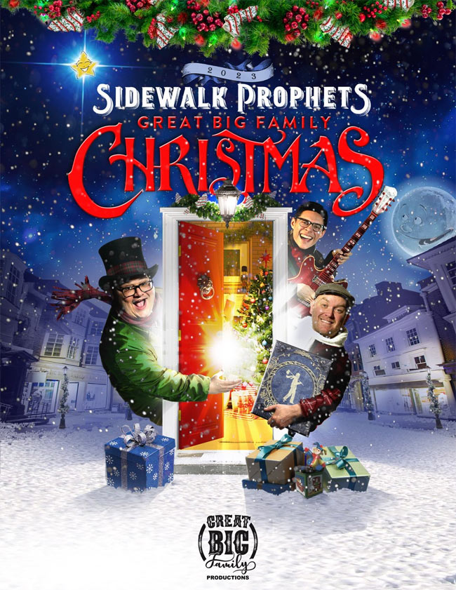 Sidewalk Prophets Announces 5th Annual 'Great Big Family Christmas Tour'
