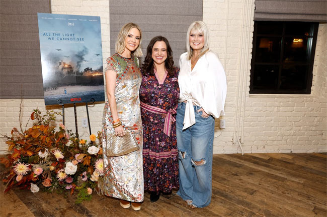 'All the Light We Cannot See' - Natalie Grant, Hunter Premo & Jessica Turner co-host an intimate screening full of hope and conversation