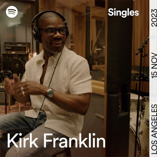 Kirk Franklin Releases New Spotify-Exclusive Christmas Single