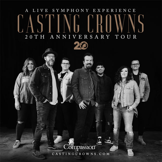 Casting Crowns Adds Spring Leg of 20th Anniversary Tour with Live Symphony
