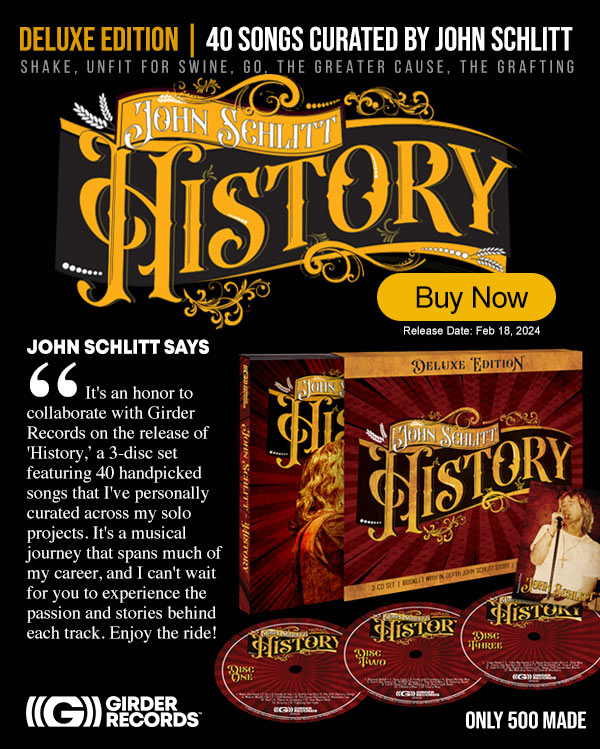 Girder Announces John Schlitt 'History' Box Set Pre-Order