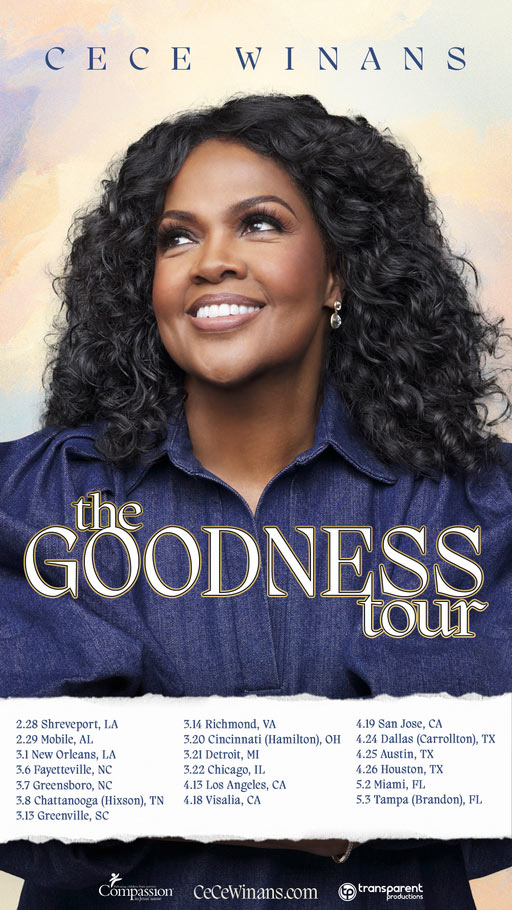 CeCe Winans Announces The Goodness Tour Coming Spring 2024