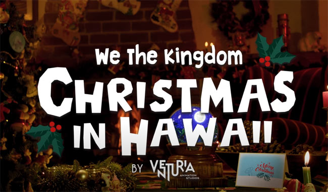 We The Kingdom Releases Vintage-Inspired 'Christmas In Hawaii' Video