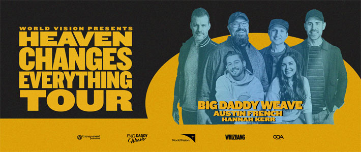 Big Daddy Weave Announces Spring Heaven Changes Everything Tour