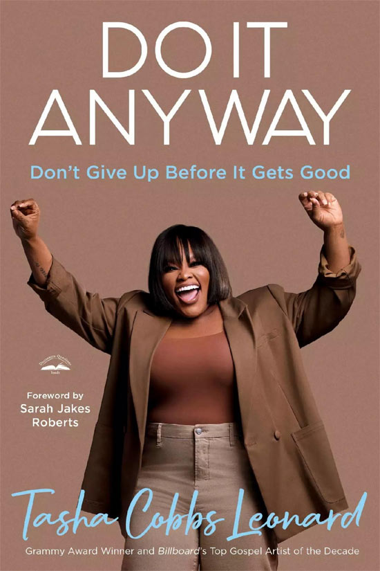 Tasha Cobbs Leonard Pens Debut Book, 'Do It Anyway