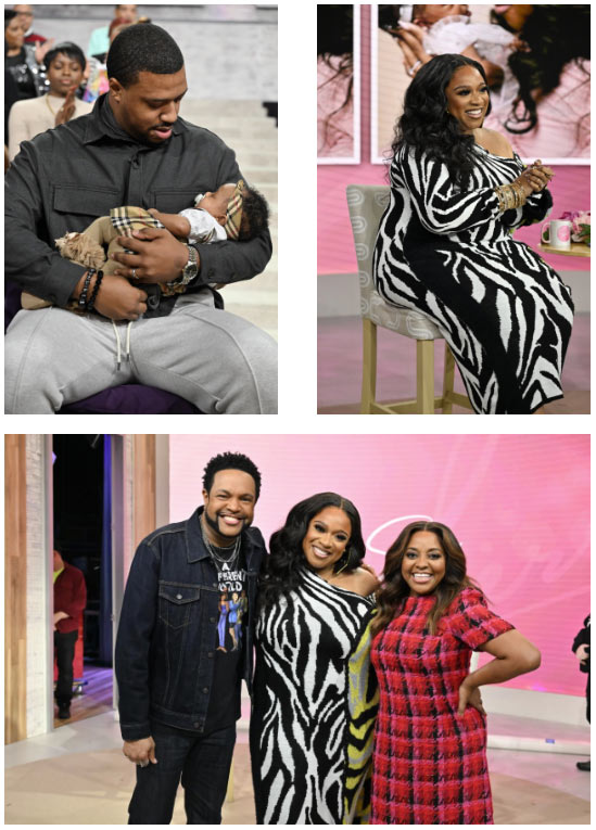 Watch Kierra Sheard Introduce New Baby on Daytime Show 'Sherri'