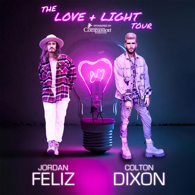 Colton Dixon and Jordan Feliz Announce Return of 'Love and Light Tour'