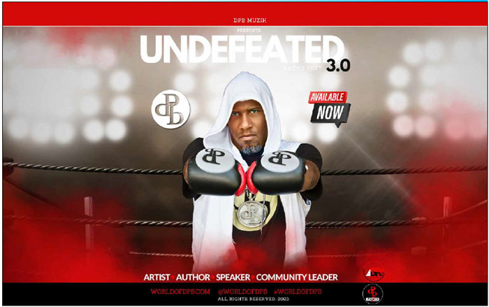 Hip Hop Artist DPB Releases New Music Video for Single 'Undefeated 3.0'