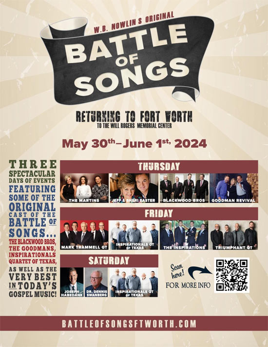 Battle Of The Songs Returns to Fort Worth May 30 - June 1
