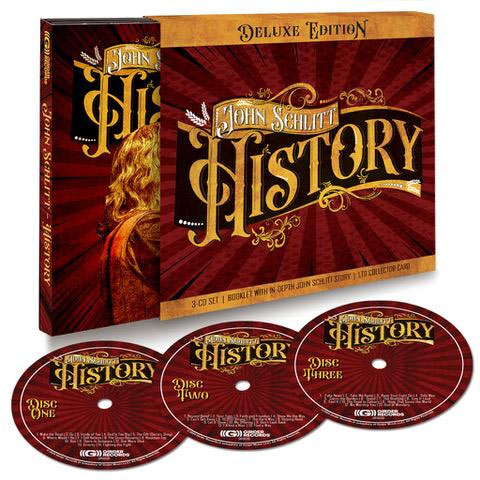 Multi-Grammy & Dove Award Winner John Schlitt Releases 'HISTORY' Deluxe Edition Box Set today, Friday, February 16, 2024, from Girder Records